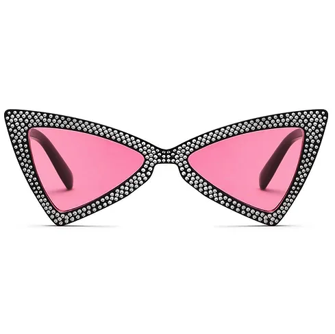 CANBERRA | Damen Retro Vintage Extreme Cat Eye Sonnenbrille