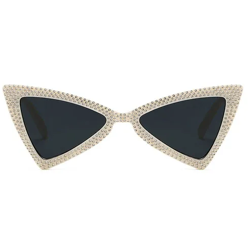 CANBERRA | Damen Retro Vintage Extreme Cat Eye Sonnenbrille