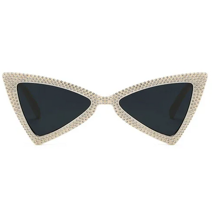 CANBERRA | Damen Retro Vintage Extreme Cat Eye Sonnenbrille