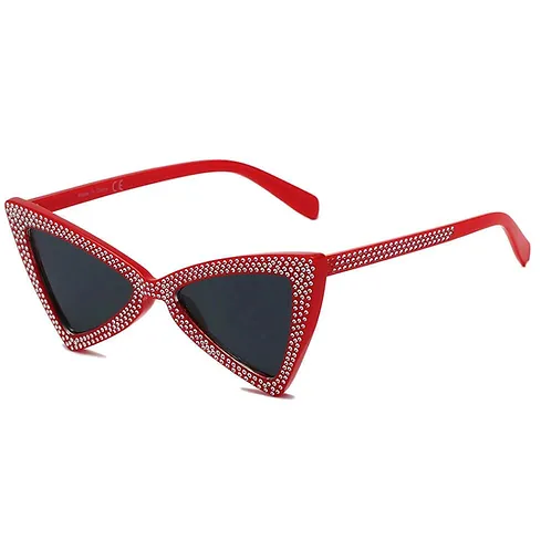 CANBERRA | Damen Retro Vintage Extreme Cat Eye Sonnenbrille