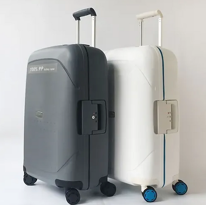 Carrylove 20''/24''/28'' Vintage Spinner-Koffer für Damen - Großer Trolley