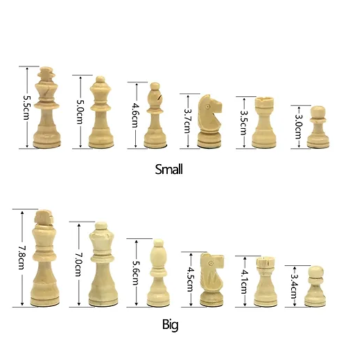 Schach aus Holz, Holz-Schachbrett