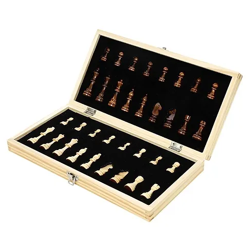 Schach aus Holz, Holz-Schachbrett