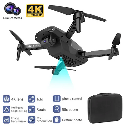 Dual 4K Drohne GPS Drohne Professioneller Quadrocopter Fernbedienung