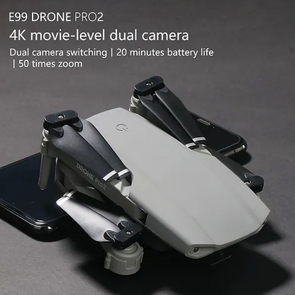 Dual 4K Drohne GPS Drohne Professioneller Quadrocopter Fernbedienung