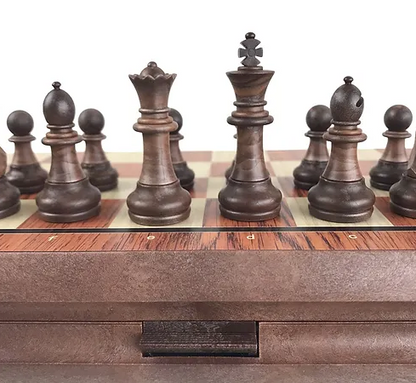 High-Grade Chess Plastic Folded Board International Magnetic Chess