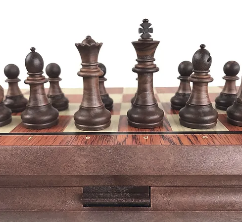 High-Grade Chess Plastic Folded Board International Magnetic Chess
