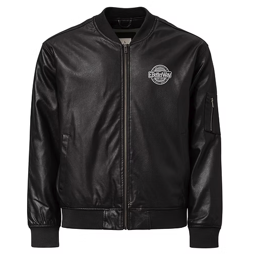 Bomberjacke aus Leder