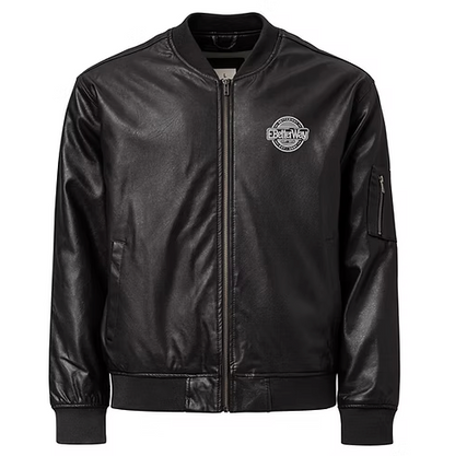 Bomberjacke aus Leder