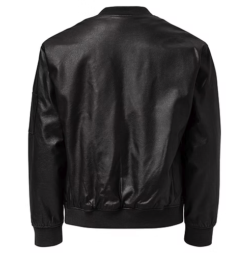 Bomberjacke aus Leder