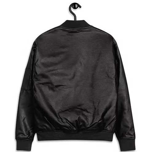Bomberjacke aus Leder