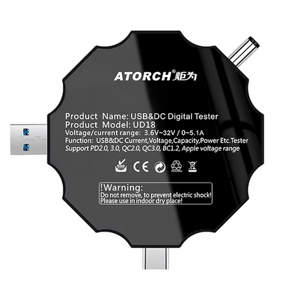 UD18 USB Tester 3.0 DC Digital Car Voltmeter