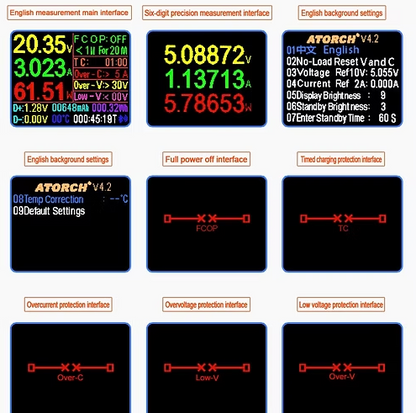 UD18 USB Tester 3.0 DC Digital Car Voltmeter