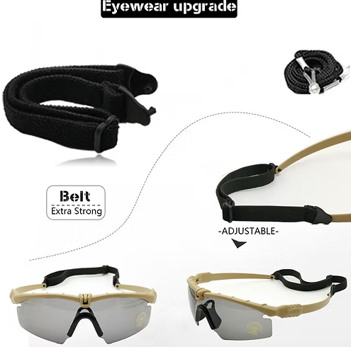Polarisierte Sport-Sonnenbrille von Tryway – UV400-Schutz für Outdoor-Aktivitäten 🕶️☀️