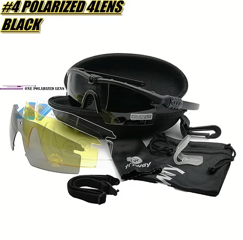 Polarisierte Sport-Sonnenbrille von Tryway – UV400-Schutz für Outdoor-Aktivitäten 🕶️☀️