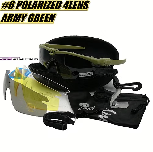 Polarisierte Sport-Sonnenbrille von Tryway – UV400-Schutz für Outdoor-Aktivitäten 🕶️☀️