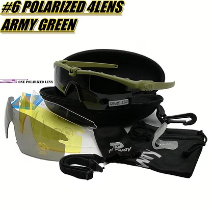 Polarisierte Sport-Sonnenbrille von Tryway – UV400-Schutz für Outdoor-Aktivitäten 🕶️☀️