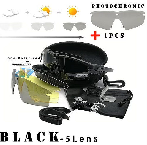 Polarisierte Sport-Sonnenbrille von Tryway – UV400-Schutz für Outdoor-Aktivitäten 🕶️☀️