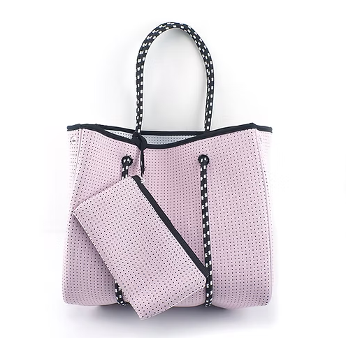 🔥 Meistverkaufte Strandtasche aus perforiertem Neopren – stilvolle und funktionelle Damenhandtasche