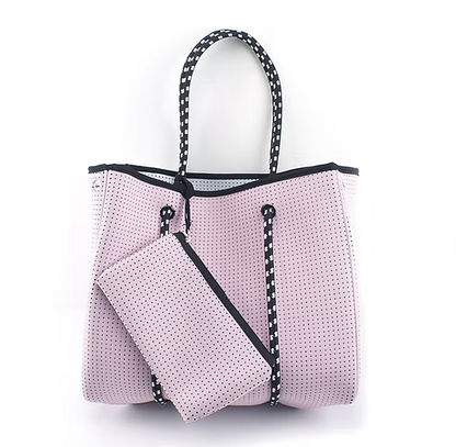 🔥 Meistverkaufte Strandtasche aus perforiertem Neopren – stilvolle und funktionelle Damenhandtasche