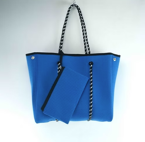 🔥 Meistverkaufte Strandtasche aus perforiertem Neopren – stilvolle und funktionelle Damenhandtasche