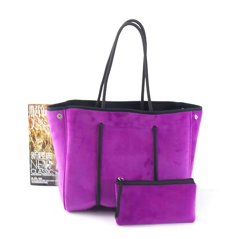 🔥 Meistverkaufte Strandtasche aus perforiertem Neopren – stilvolle und funktionelle Damenhandtasche